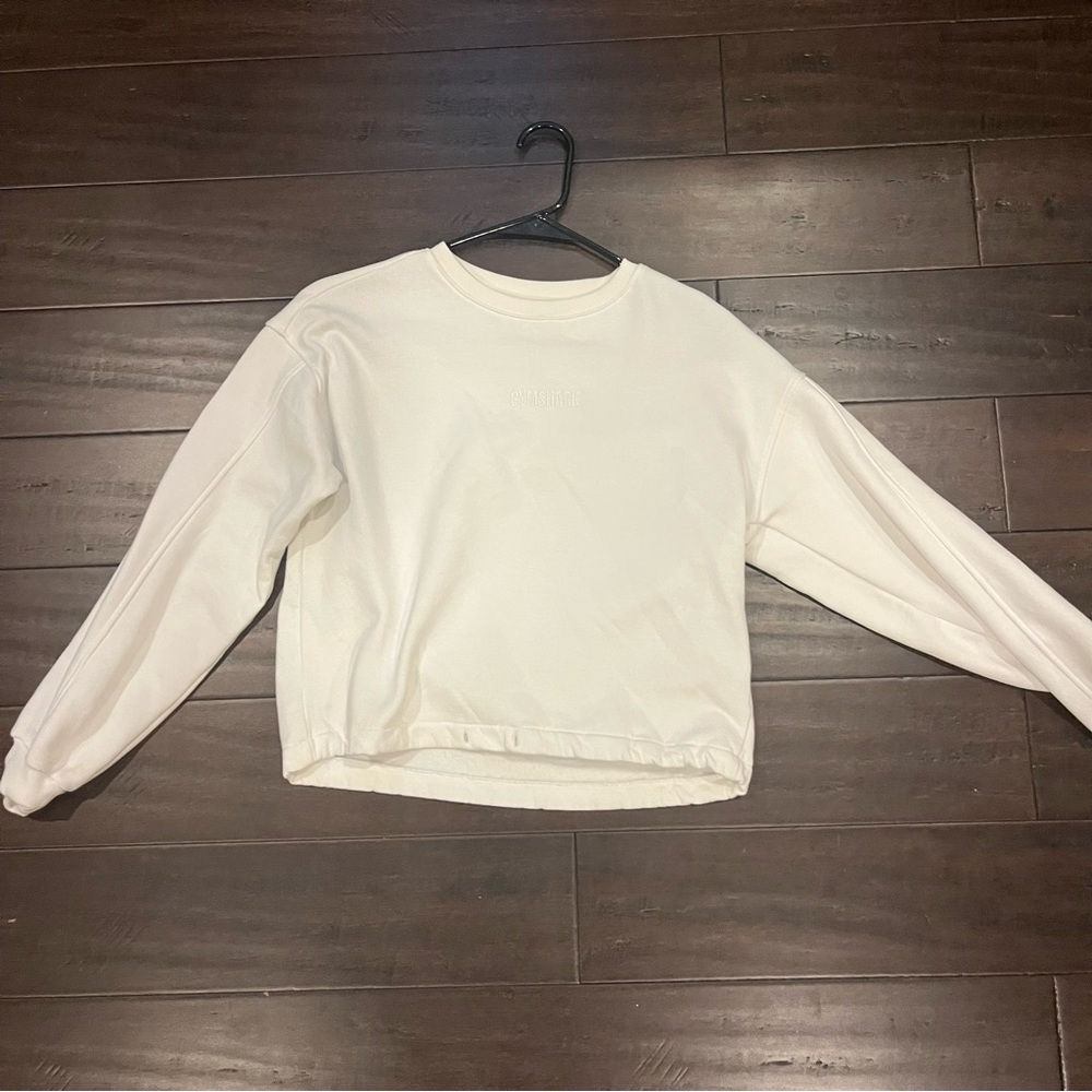 Gymshark Women's White Sweater